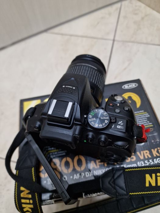 Nikon d5300 + obiectiv 18-55mm VR KIT