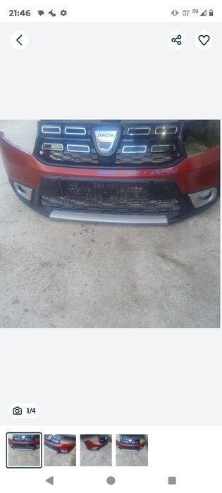 Bară față Logan 2 Stepway