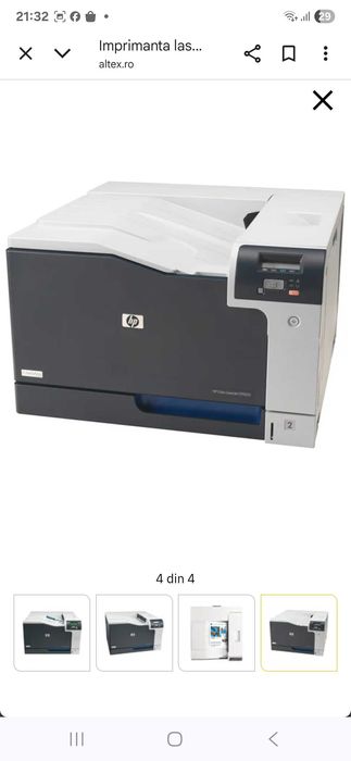 Imprimanta laser color HP LaserJet Professional CP5225n, A3,A4, USB,