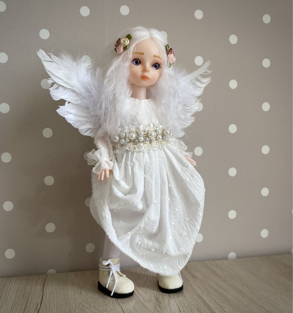 Шарнирная кукла ангел