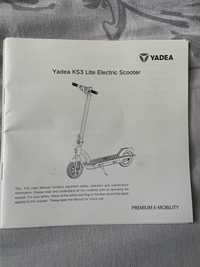 Продам электро самокат  Yadea ( есть обмен, предложение ваше)