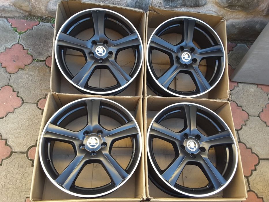 jante aliaj 18; 5x112; Skoda Kodiaq, Karoq, Superb, Octavia 3,4, Scout