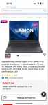 Laptop Gaming Lenovo Legion 5, Ryzen 7, RTX 3070, 16GB, 1TB