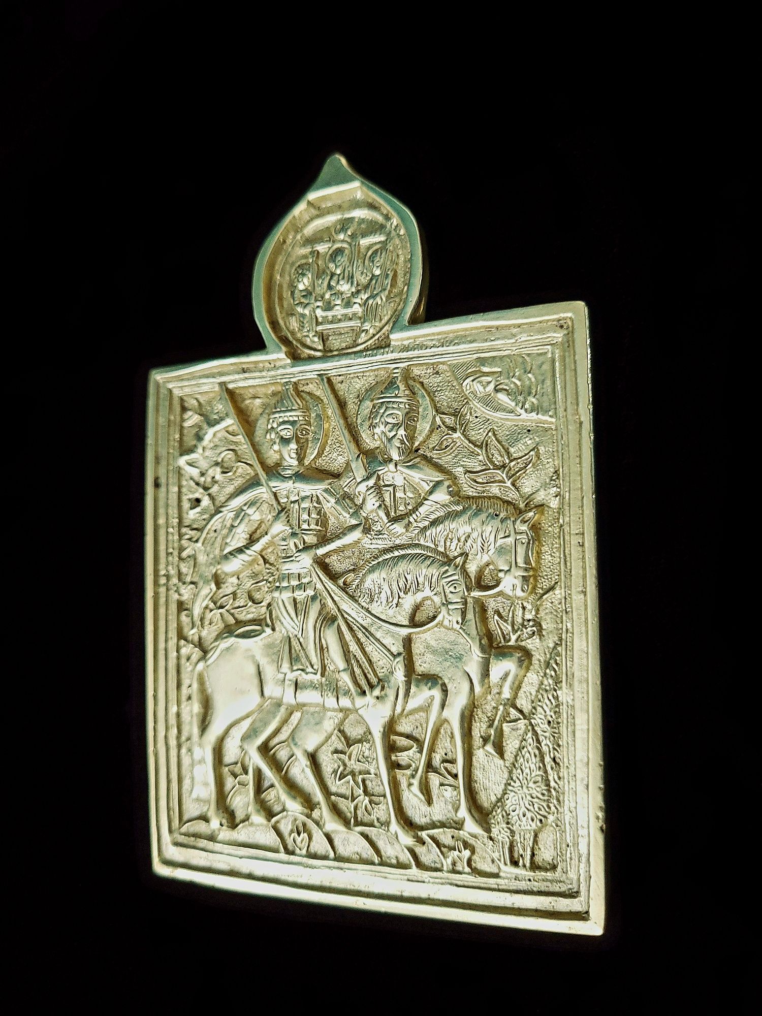 Icoană din Alamă Rusia cca. 1800