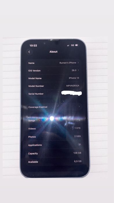 Iphone 14 , 128Gb