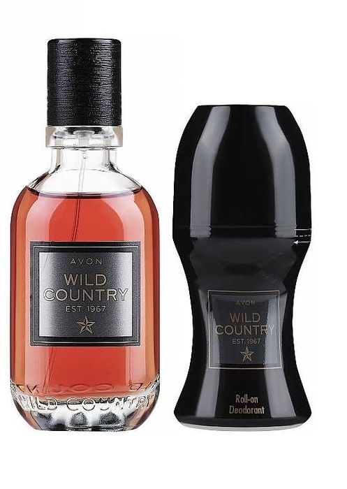 Set 2 produse (Apa toaleta Wild Country 75 ml si Deo roll 50 ml}-Avon