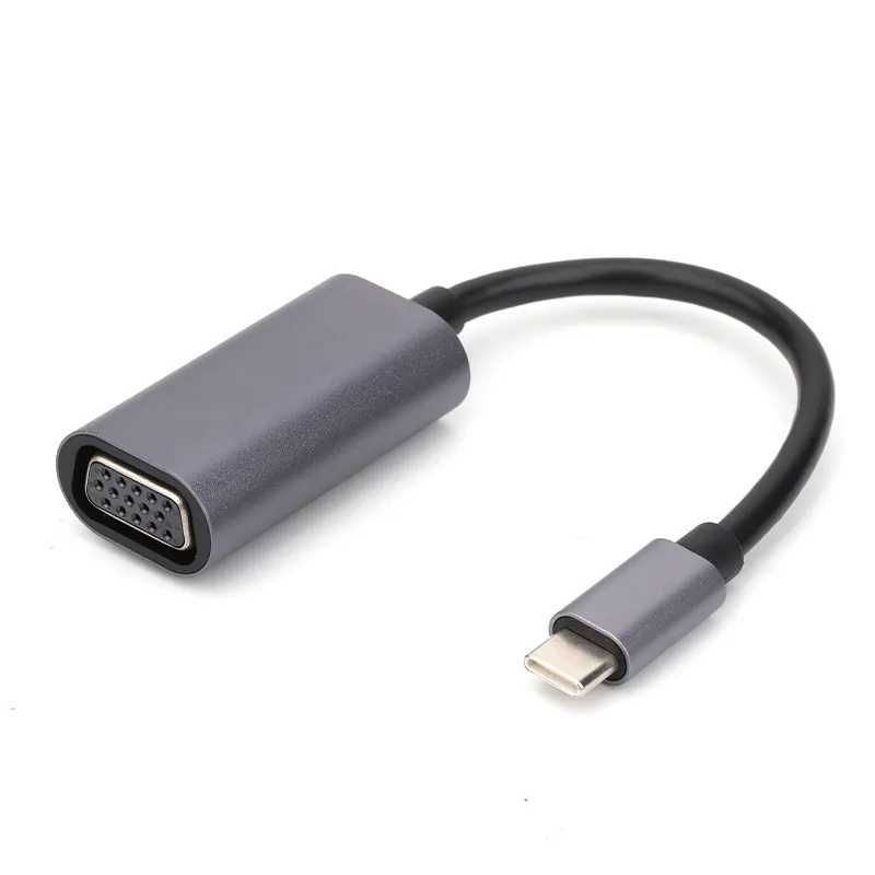 Переходник адаптер TypeC - VGA тайп си на вга hdmi usb