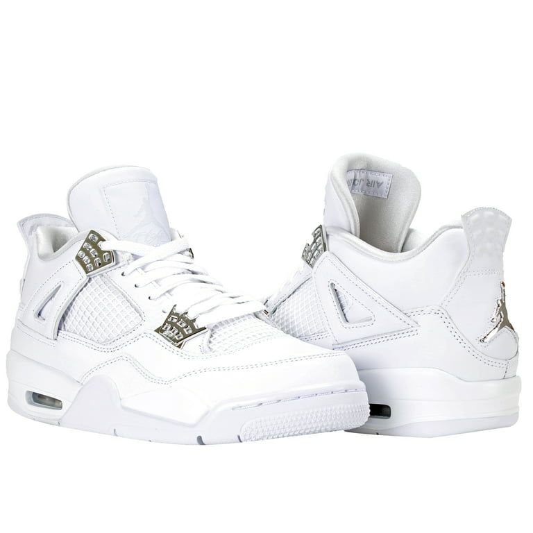 Air Jordan 4 Metallic silver