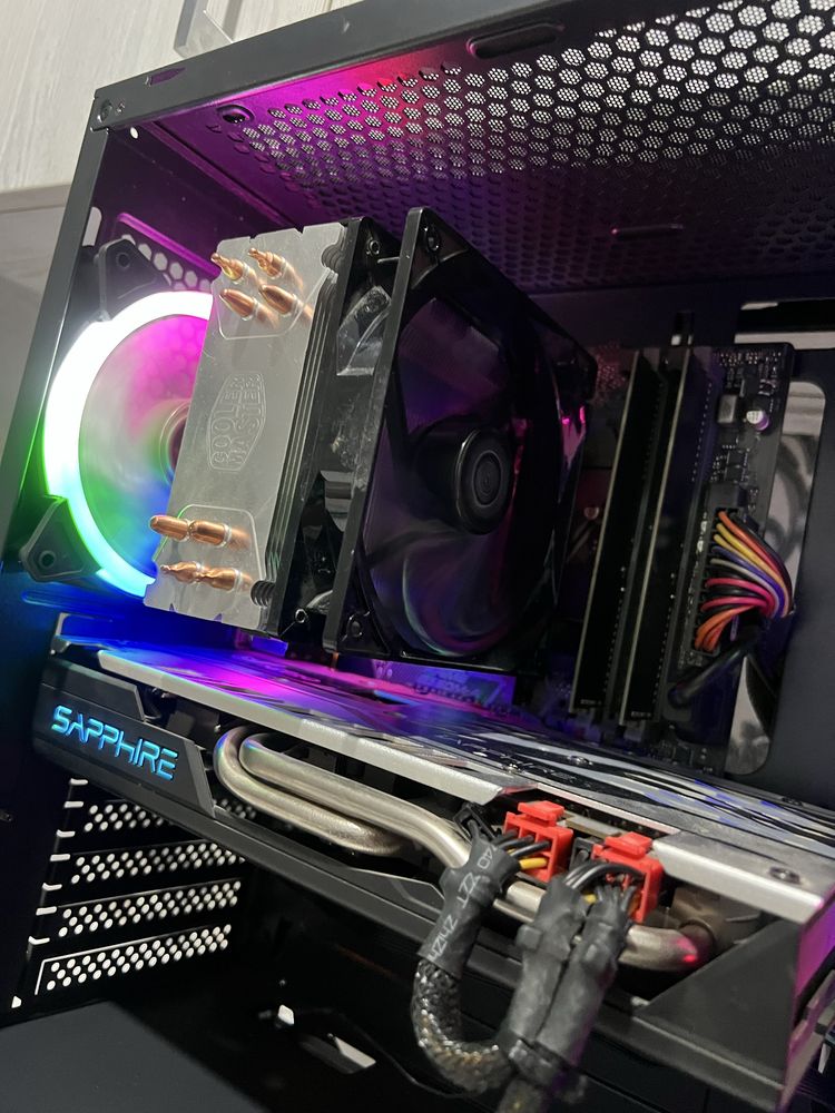 Бюджетный игровой ПК I3 8100 // RX570 8Gb