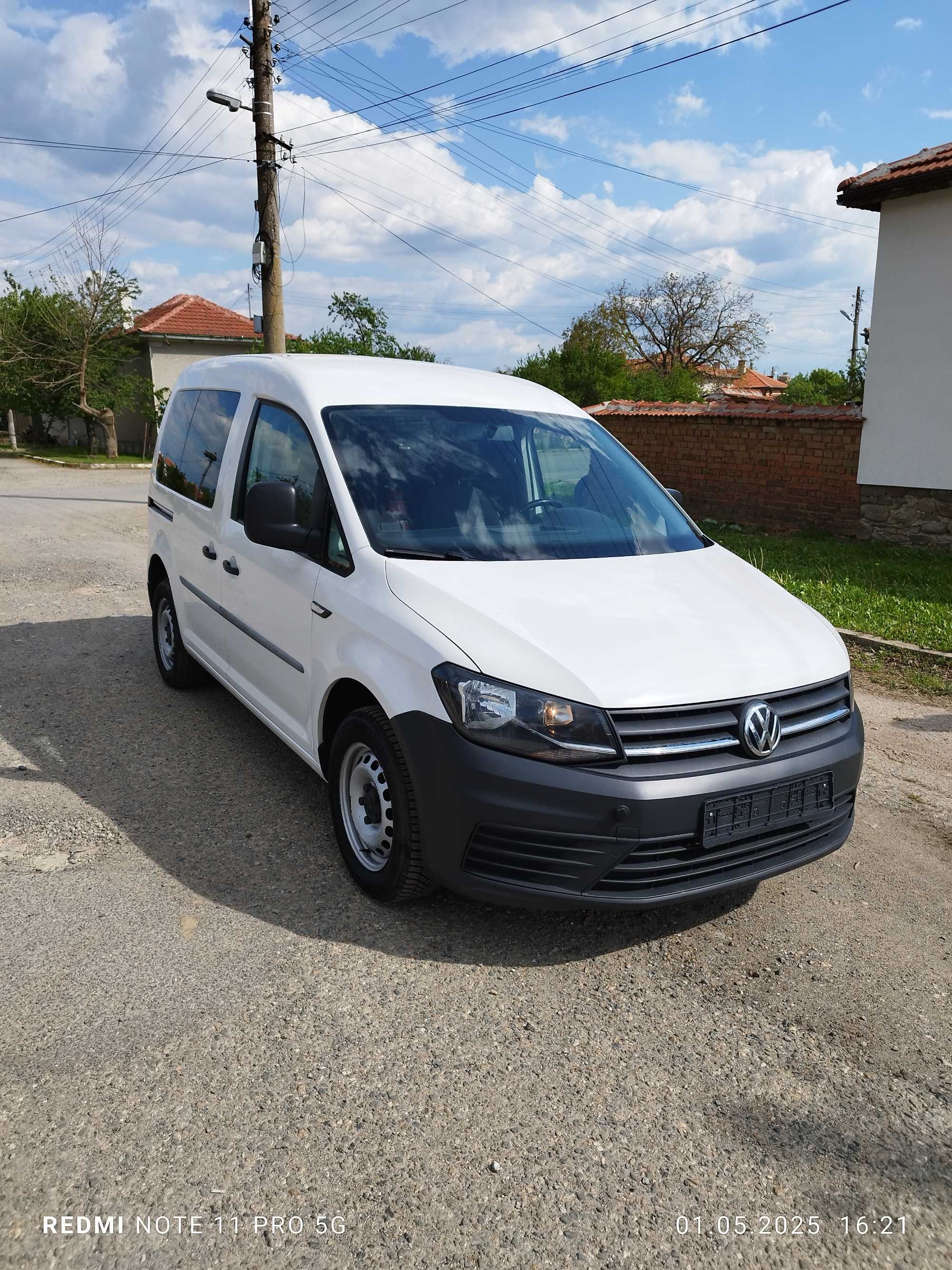2017 Volkswagen cady cng 6 dsg