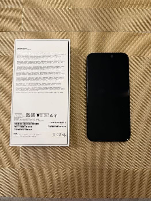 Iphone 15 ProMax 256GB negru