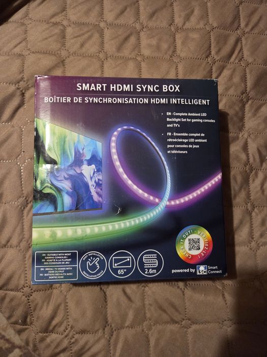 Smart HDMI sync led lights box лед светлини за телевизор