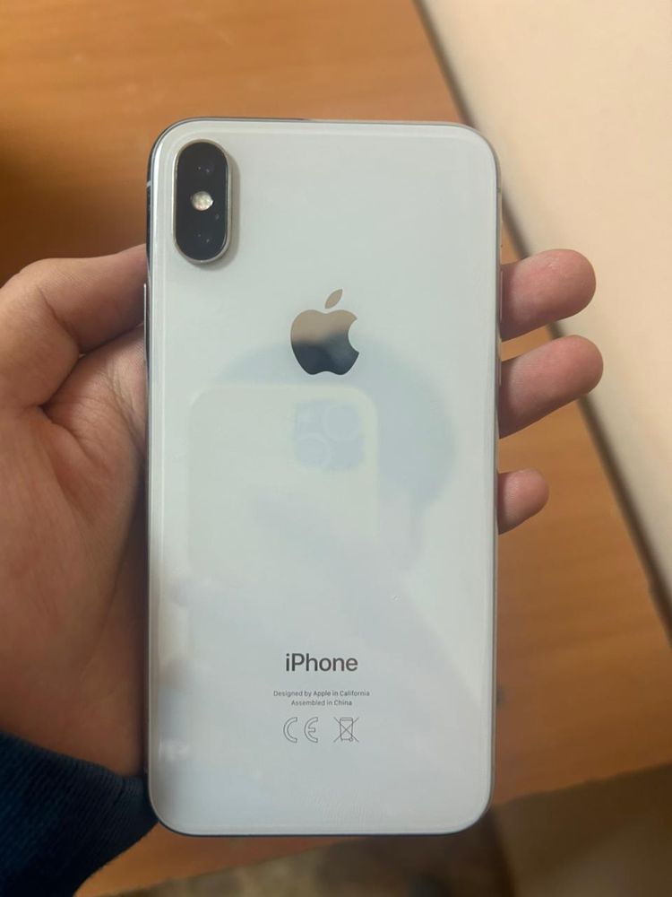 iPhone X white,идеал , возможен обмен