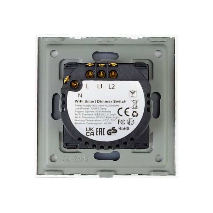 Intrerupator inteligent cu touch si dimmer PNI SafeHome PD202 WiFi