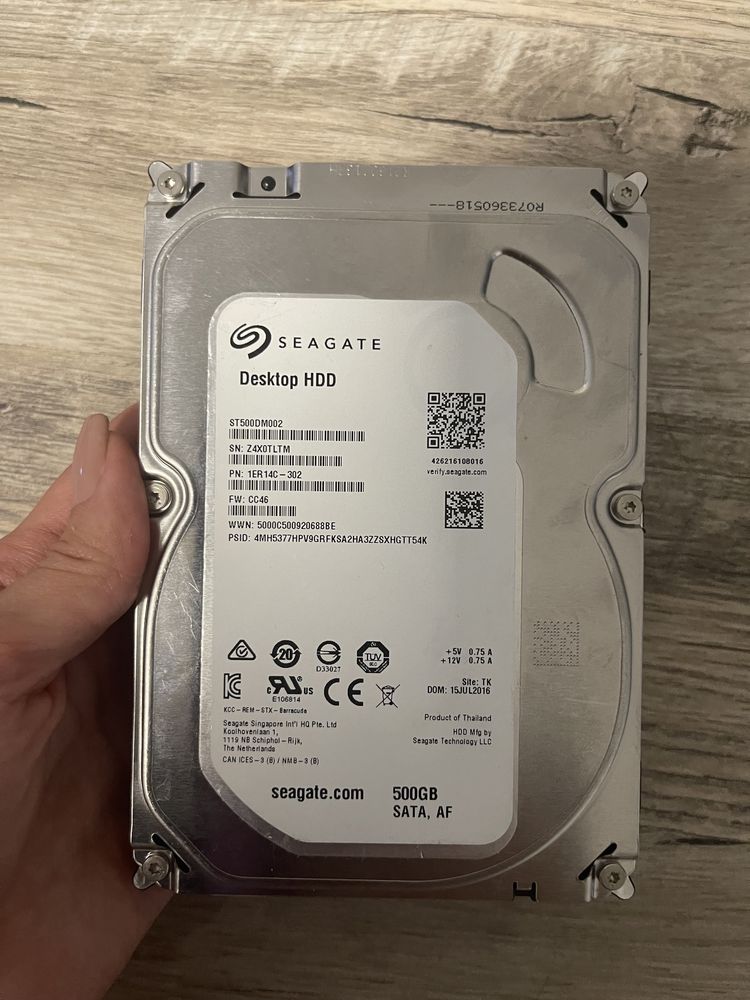 Desktop HDD Seagate 500GB