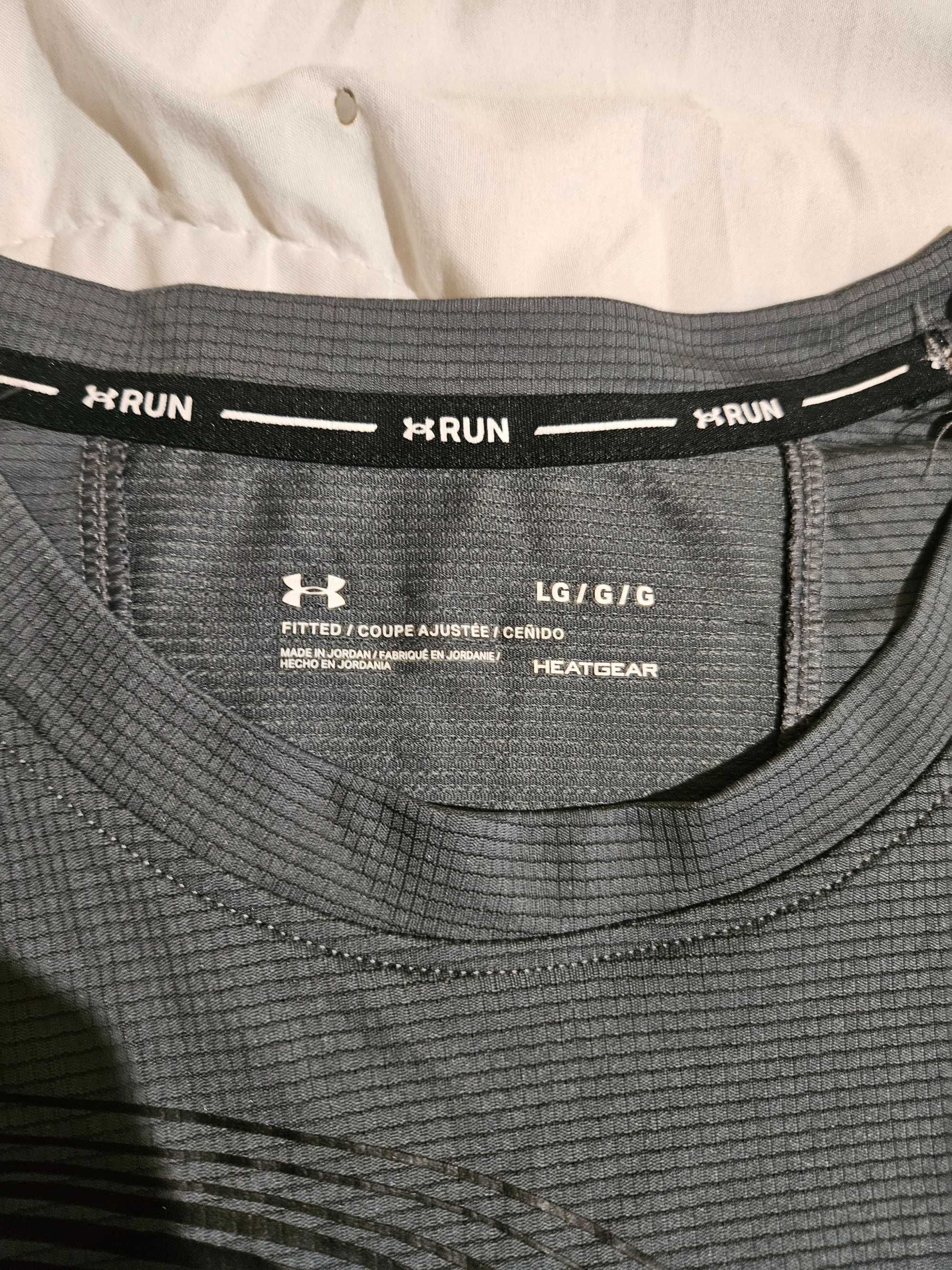 Нов Under Armour Run Trail Running Мъжка Тениска Спорт Ежедневна Раз.L
