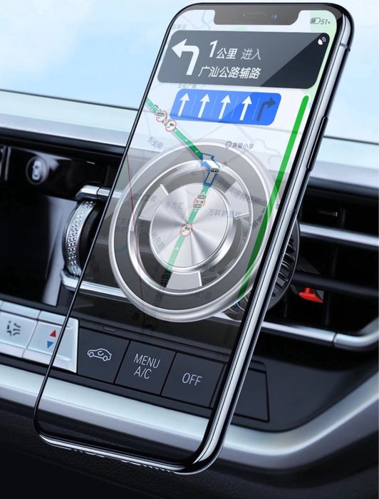 Suport Magnetic Magsafe Telefon Pentru Grila Auto