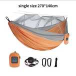 Hamac ultralight cu plasă insecte și kit de atârnare