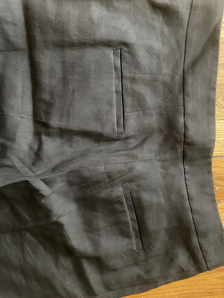 Новые летние Брюки Massimo Dutti, черные