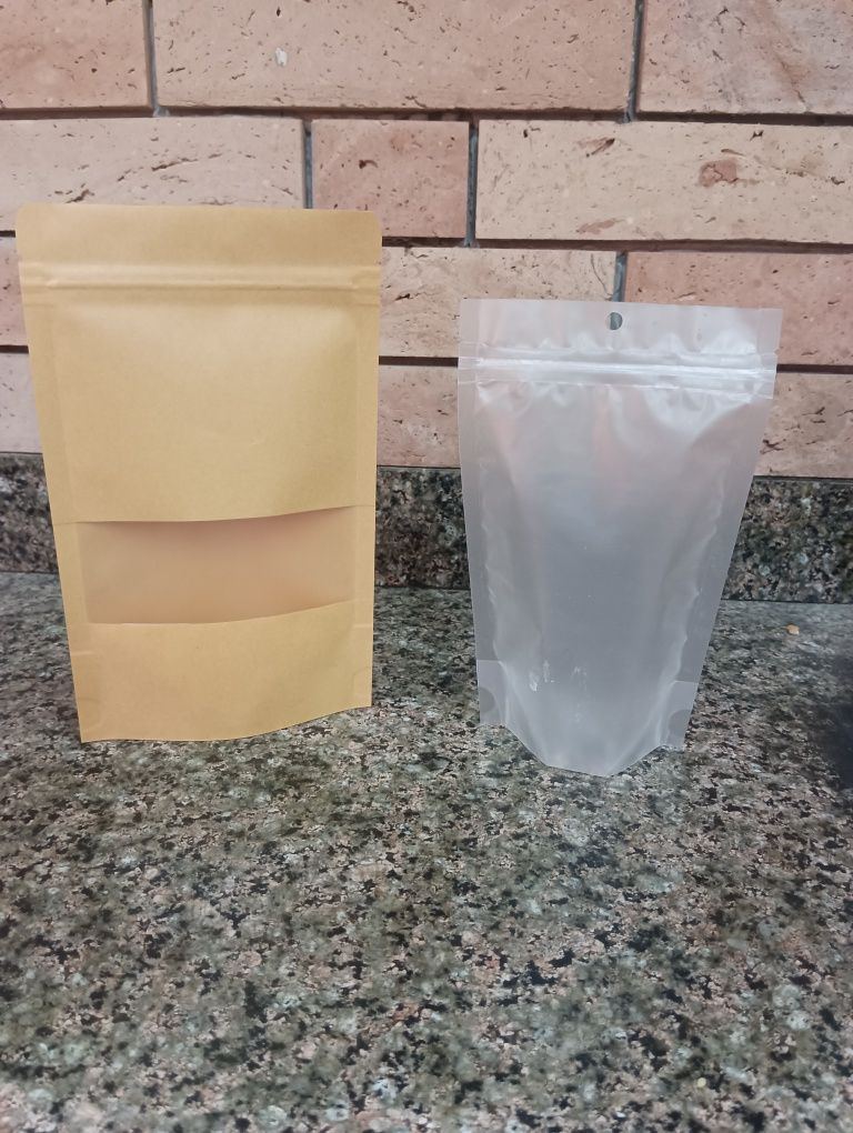 Крафт пакет, Zip Lock