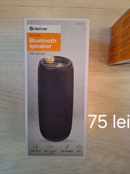 Boxă bluetooth denver