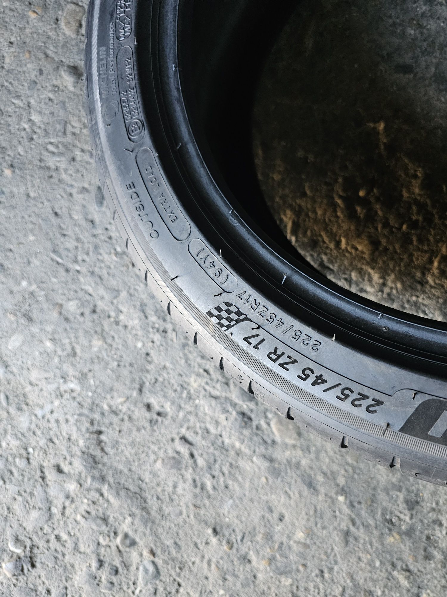 1 anvelopa vara 225 45 17 Michelin PilotSport 4