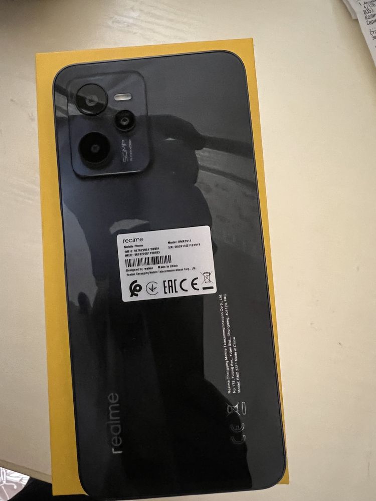 Realme C35 новый Sulpak с чеком 80к