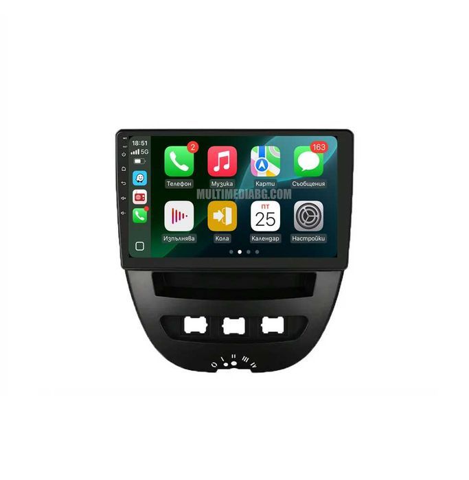 Peugeot 107/ Тoyota Aygo 2005-2014 Мултимедия Навигация Android