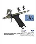 Aerograf profesional cu rezervor superior, hobby, arta, detailing
