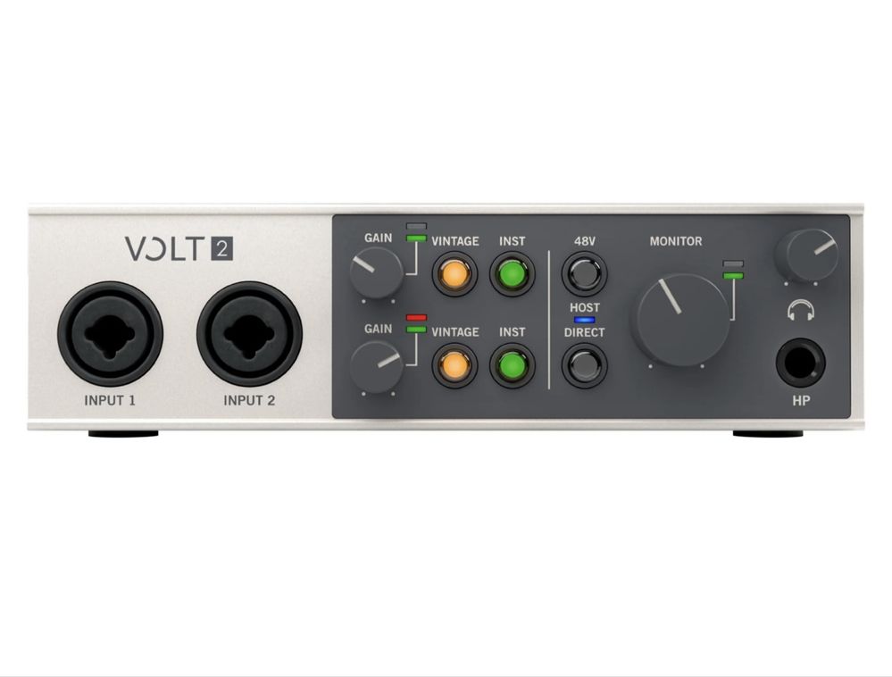 Universal Audio Volt 2 Studio Bundle звуковая карта