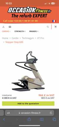 Se vinde Cardiofitness - Technogym XT Pro 600