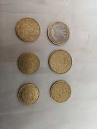 Лот Евро монети Ge 1 euro IT 10,20,50 cent