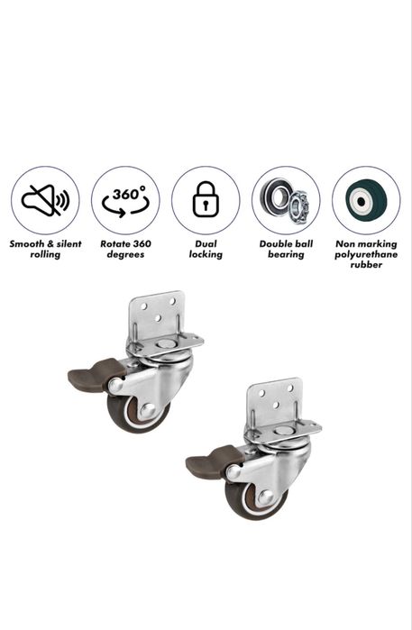 Set 4 roti pivotante NOI