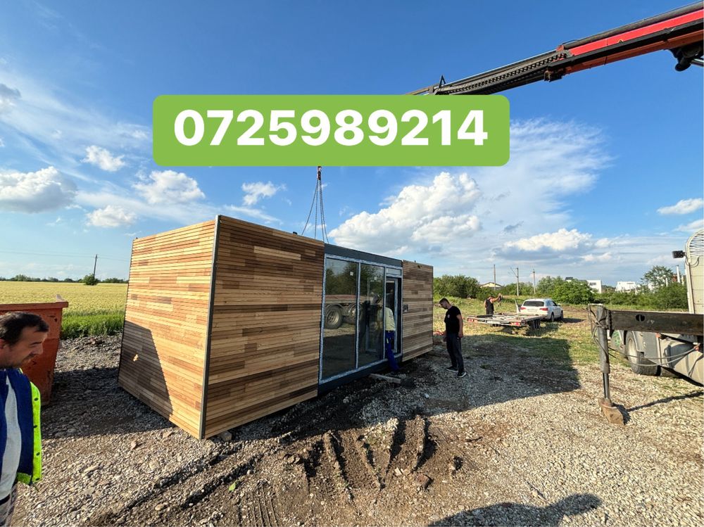 Vand container premium cu riflaj de lemn stratificat transport oriunde