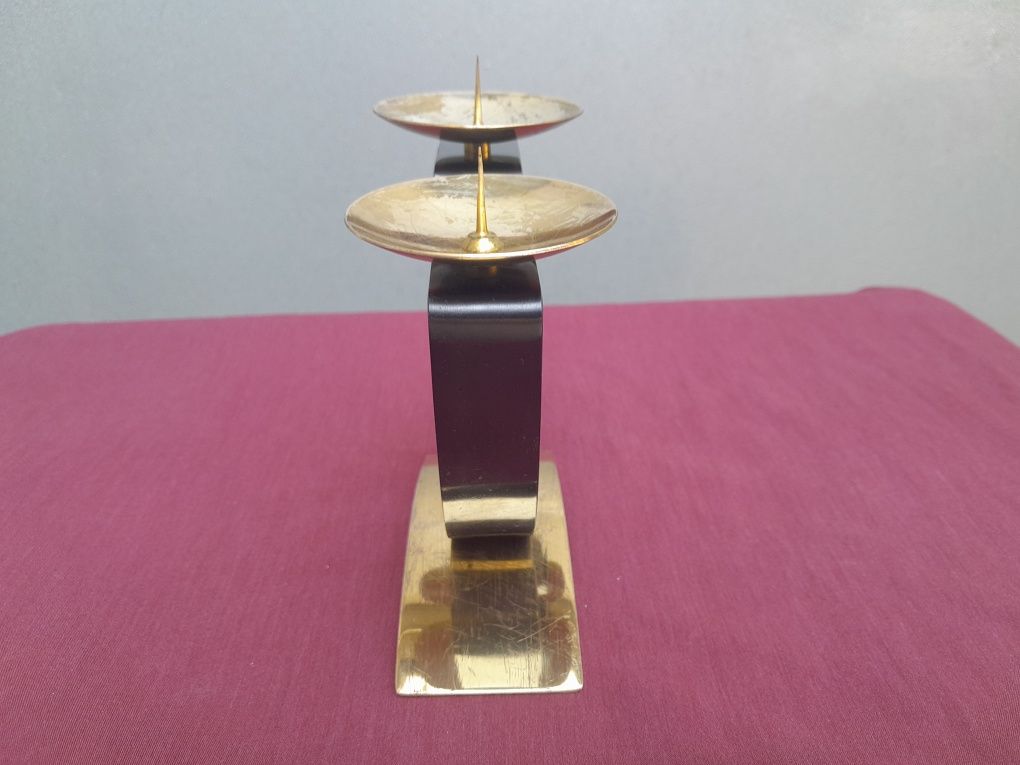Подсвечник из латуни
