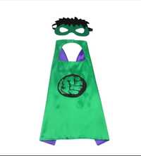 Costum nou pentru copii Hulk / Pelerina si masca Hulk Supereroi