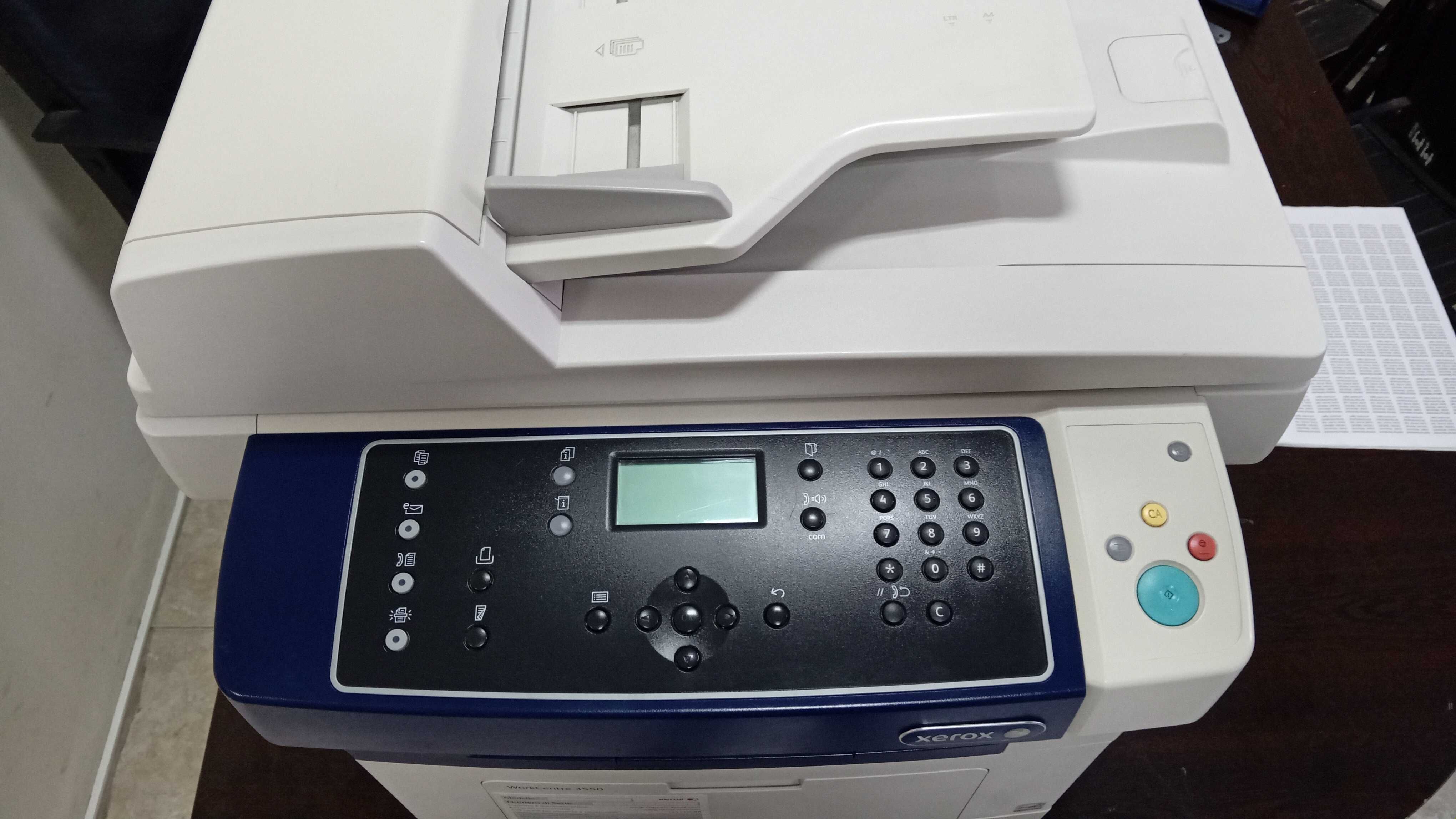 Отличен! Лазерен принтер, скенер и копир 3 в 1 Xerox 3550