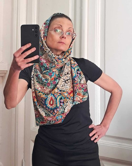 Накидка в национальном стиле баска шарф платок пояс НОВАЯ