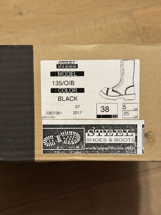 Unisex Bocanci Steel 15 inele