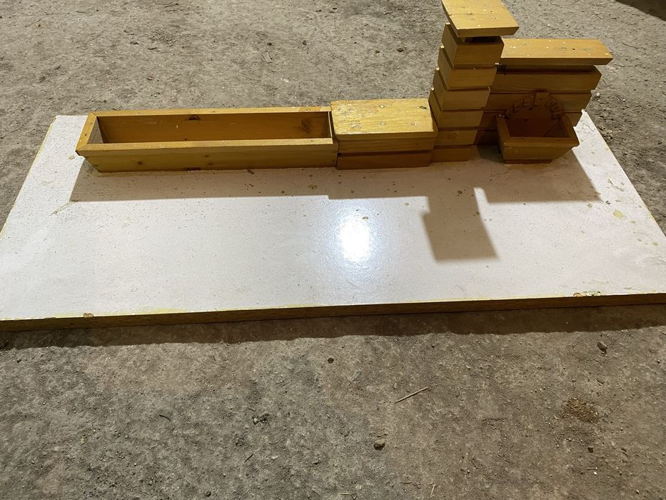 Стари настолни игри, чешма от дърво