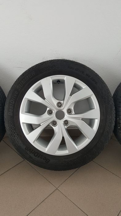 JanteRenaultMeganeLagunaZoeFluenceScenicDusterNissanLeafPulsar5X114.3