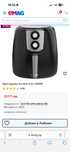 Фритюрник с горещ въздух Kumtel 8.5л 1800W