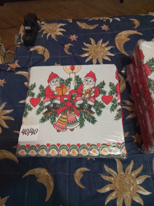 Коледни столовки за столове