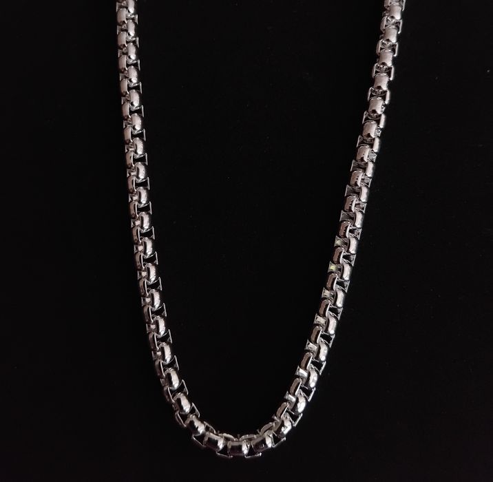 Нов сребърен синджир сребърно колие