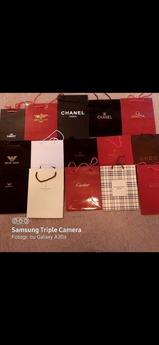 Pungi cadou diverse brand-uri, noi, nefolosite