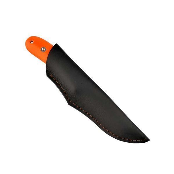 Нож Dulotec Buddy - оранжев G10, стомана 14C28N