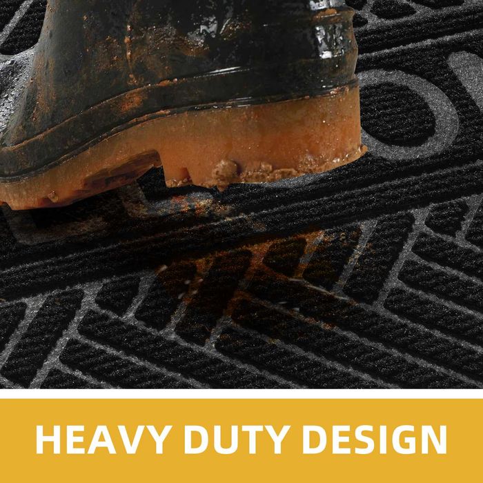 Covoras Intrare Cauciuc si Material Textil 40x60 cm