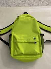 Rucsac United Colors of BENETON verde neon