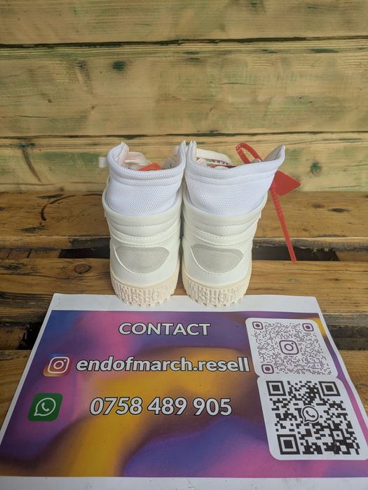 Off White Court 3.0 Albi (marimi: 37,38,39)