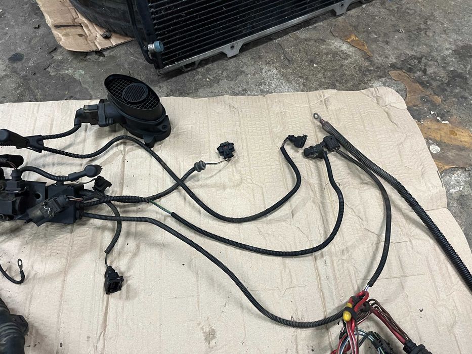 Инсталацията на двигателя за BMW E46 330D (184 к.с. ръчка)